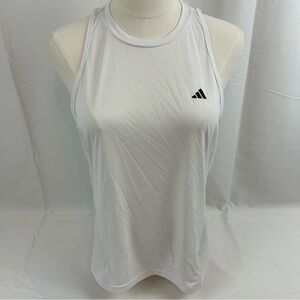 *NEW* Adidas Halter Athletic Performance Tank Racerback White Small